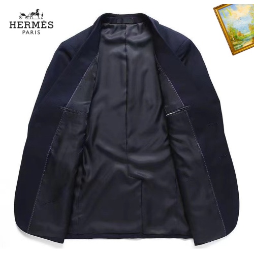 Replica Hermes Tracksuits Long Sleeved For Men #1155229 $92.00 USD for Wholesale