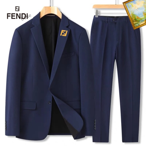 Fendi Tracksuits Long Sleeved For Men #1155239 $92.00 USD, Wholesale Replica Fendi Tracksuits