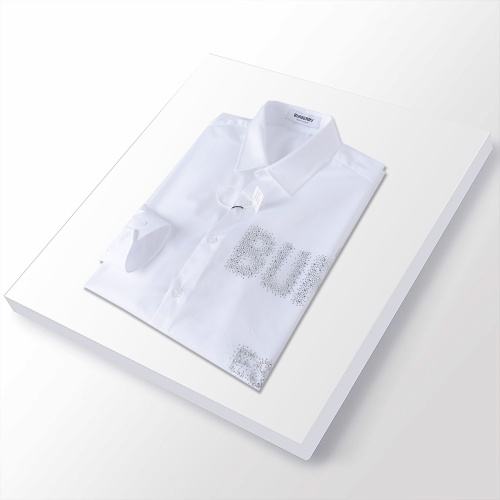 Replica Burberry Shirts Long Sleeved For Men #1155254 $48.00 USD for Wholesale