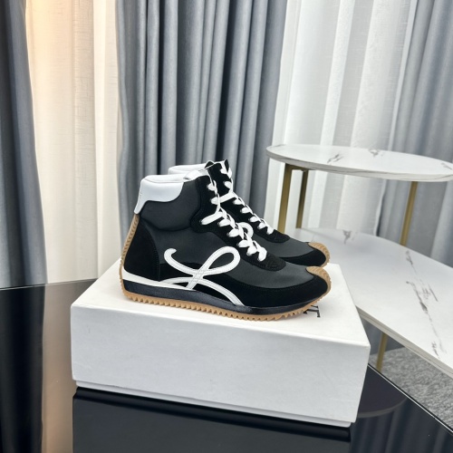 Replica Loewe High Tops Shoes For Women #1155350 $112.00 USD for Wholesale