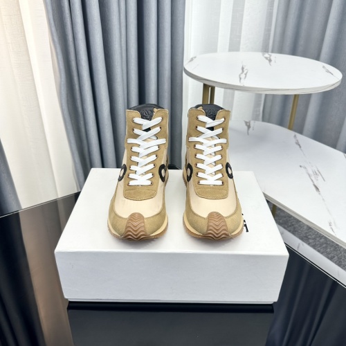 Replica Loewe High Tops Shoes For Women #1155352 $112.00 USD for Wholesale