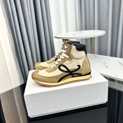 Replica Loewe High Tops Shoes For Women #1155352 $112.00 USD for Wholesale