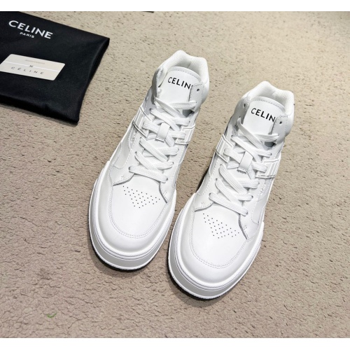 Replica Celine High Top Shoes For Men #1155443 $80.00 USD for Wholesale