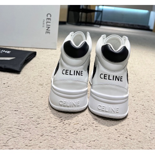 Replica Celine High Top Shoes For Men #1155445 $80.00 USD for Wholesale
