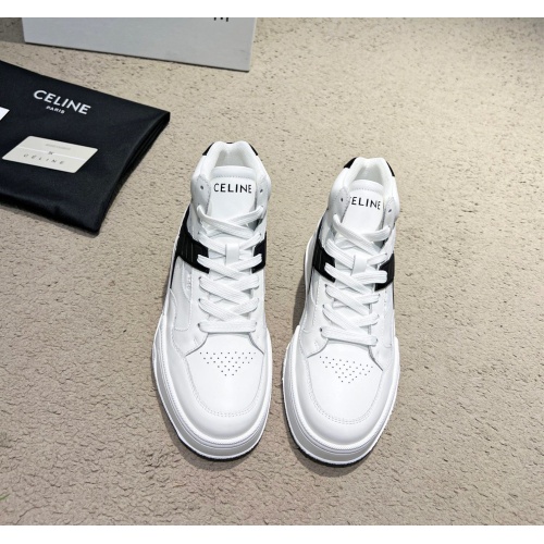 Replica Celine High Top Shoes For Women #1155446 $80.00 USD for Wholesale
