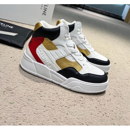 Replica Celine High Top Shoes For Women #1155448 $80.00 USD for Wholesale