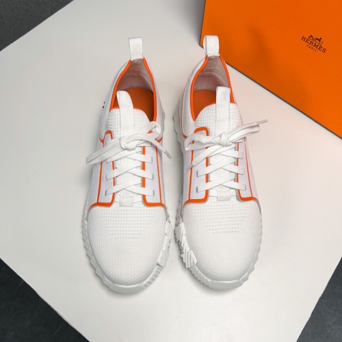 Replica Hermes Casual Shoes For Men #1155460 $112.00 USD for Wholesale