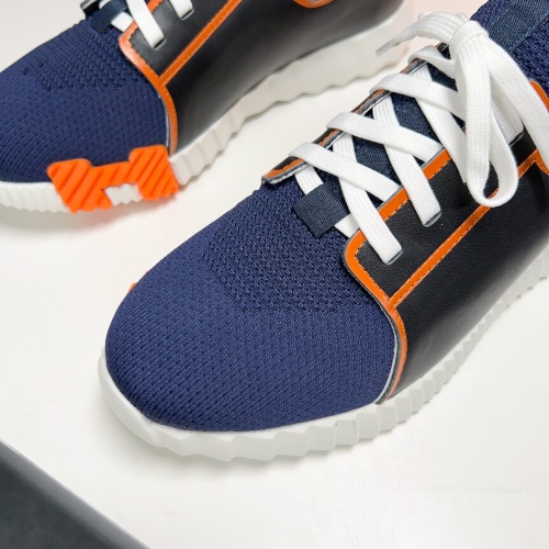 Replica Hermes Casual Shoes For Men #1155462 $112.00 USD for Wholesale
