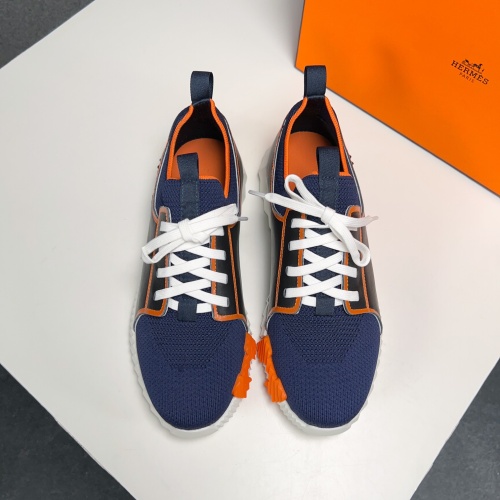 Replica Hermes Casual Shoes For Men #1155462 $112.00 USD for Wholesale