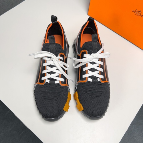 Replica Hermes Casual Shoes For Men #1155463 $112.00 USD for Wholesale