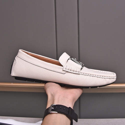 Replica Balmain Leather Shoes For Men #1155489 $76.00 USD for Wholesale