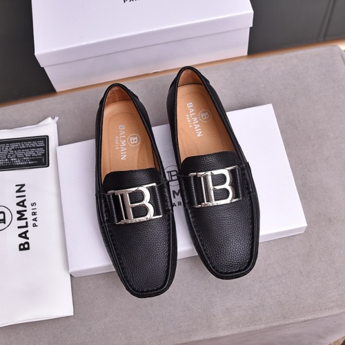 Balmain Leather Shoes For Men #1155491
