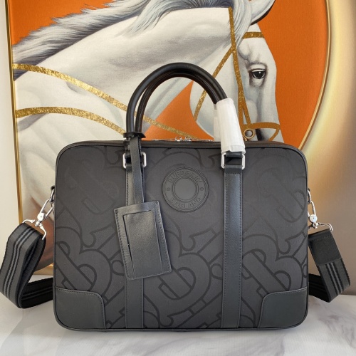 Replica Burberry AAA Man Handbags #1155521 $160.00 USD for Wholesale