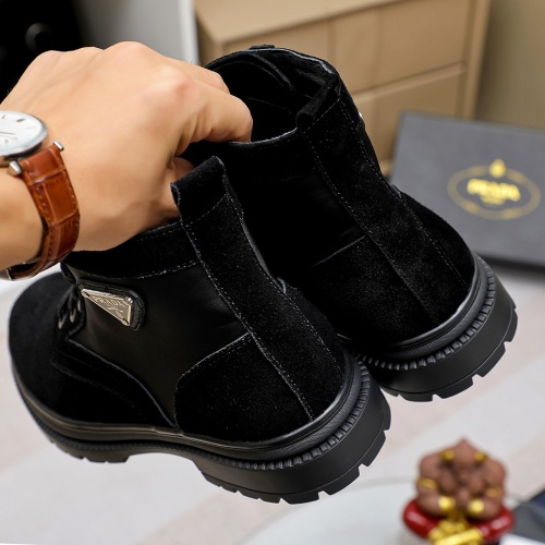 Replica Prada Boots For Men #1155568 $82.00 USD for Wholesale