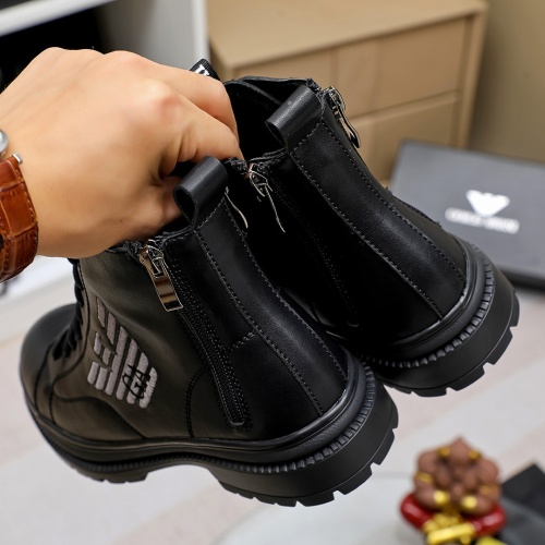 Replica Armani Boots For Men #1155581 $82.00 USD for Wholesale