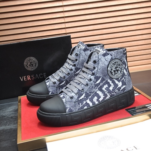 Versace High Tops Shoes For Men #1155641