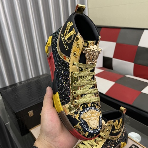 Replica Versace High Tops Shoes For Men #1155646 $80.00 USD for Wholesale