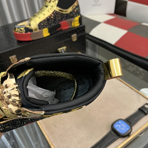 Replica Versace High Tops Shoes For Men #1155646 $80.00 USD for Wholesale