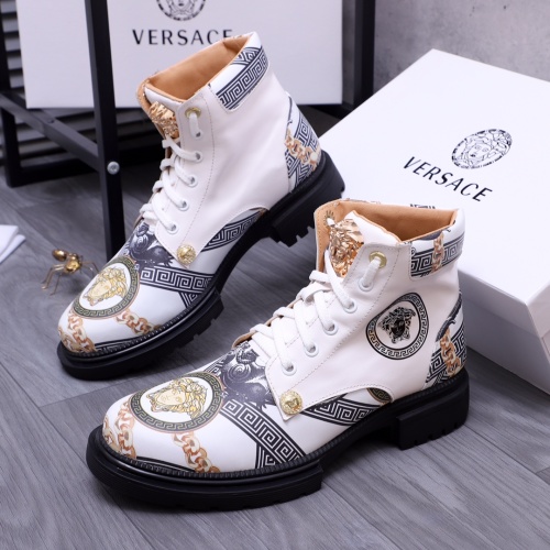 Versace Boots For Men #1155674 $82.00 USD, Wholesale Replica Versace Boots