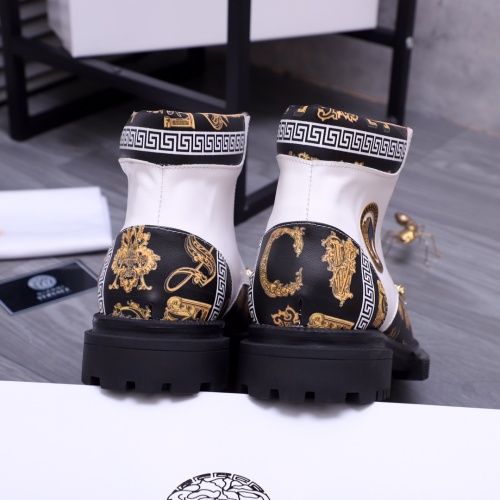 Replica Versace Boots For Men #1155679 $82.00 USD for Wholesale