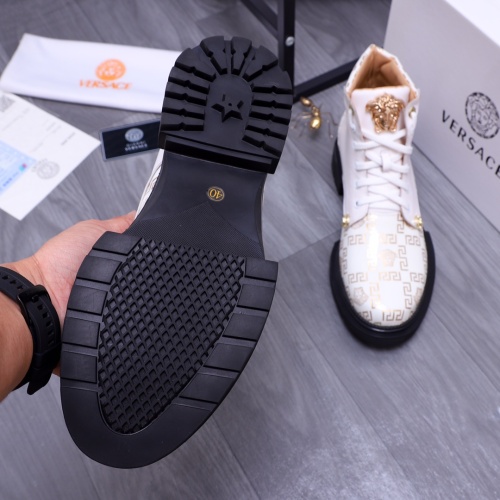 Replica Versace Boots For Men #1155681 $82.00 USD for Wholesale