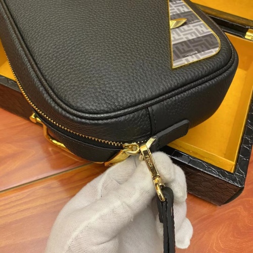 Replica Fendi AAA Man Messenger Bags #1155684 $88.00 USD for Wholesale