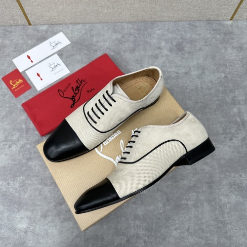 Christian Louboutin Leather Shoes For Men #1155695