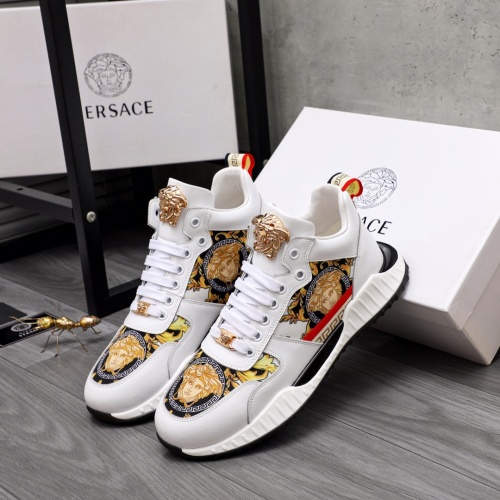 Replica Versace Casual Shoes For Men #1155701 $82.00 USD for Wholesale