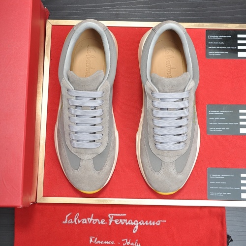 Replica Salvatore Ferragamo Casual Shoes For Men #1155709 $88.00 USD for Wholesale