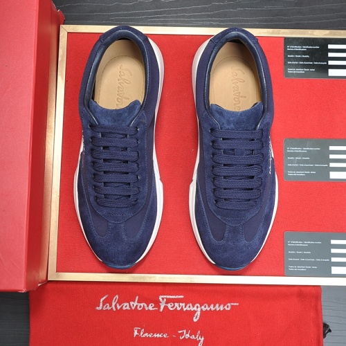 Replica Salvatore Ferragamo Casual Shoes For Men #1155715 $88.00 USD for Wholesale