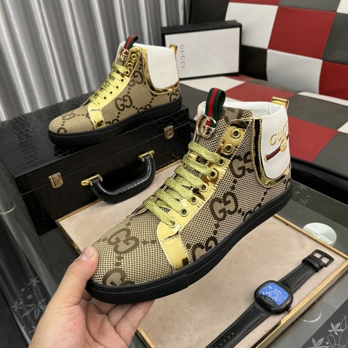 Gucci High Tops Shoes For Men #1155757
