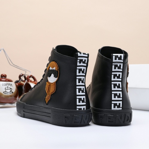 Replica Fendi High Tops Casual Shoes For Men #1155790 $76.00 USD for Wholesale