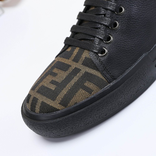 Replica Fendi High Tops Casual Shoes For Men #1155790 $76.00 USD for Wholesale