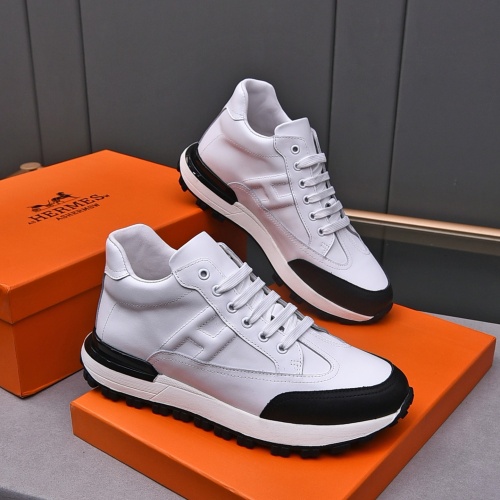 Replica Hermes Casual Shoes For Men #1155846 $88.00 USD for Wholesale