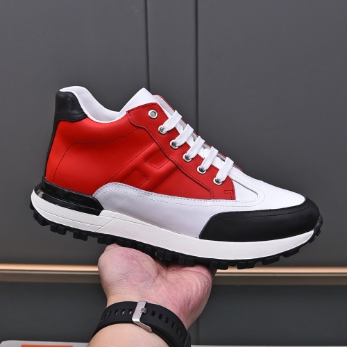 Replica Hermes Casual Shoes For Men #1155847 $88.00 USD for Wholesale