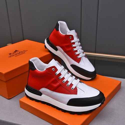 Replica Hermes Casual Shoes For Men #1155847 $88.00 USD for Wholesale