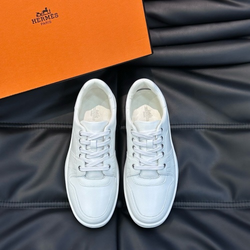 Replica Hermes Casual Shoes For Men #1155852 $68.00 USD for Wholesale