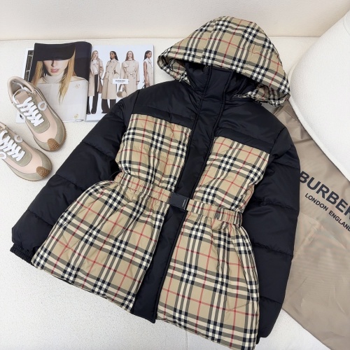 Burberry Down Feather Coat Long Sleeved For Women #1155903 $200.00 USD, Wholesale Replica Burberry Down Feather Coat