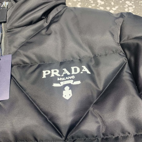 Replica Prada Down Feather Coat Long Sleeved For Unisex #1155908 $162.00 USD for Wholesale