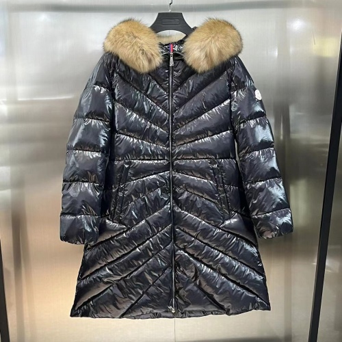 Moncler Down Feather Coat Long Sleeved For Women #1155920 $257.85 USD, Wholesale Replica Moncler Down Feather Coat