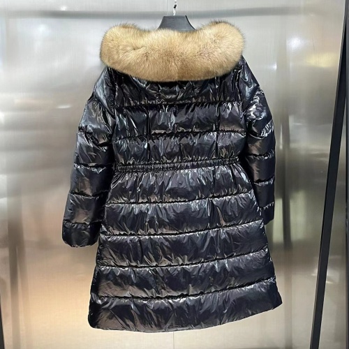 Replica Moncler Down Feather Coat Long Sleeved For Women #1155920 $257.85 USD for Wholesale