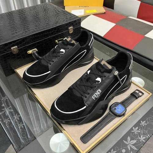 Replica Fendi Casual Shoes For Men #1155927 $96.00 USD for Wholesale