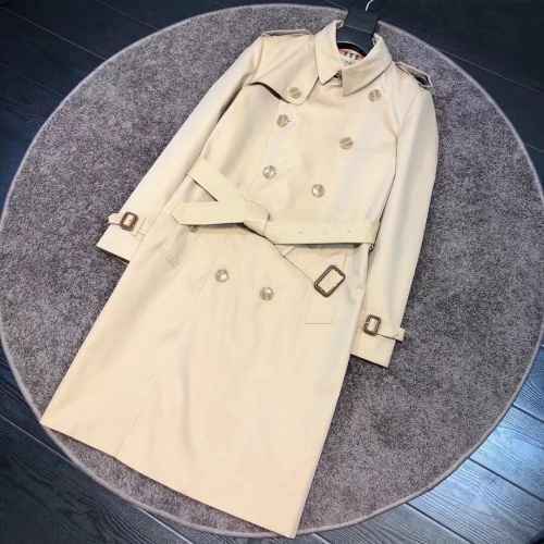 Burberry Trench Coat Long Sleeved For Men #1155936 $160.00 USD, Wholesale Replica Burberry Trench Coat