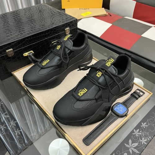 Replica Fendi Casual Shoes For Men #1156093 $92.00 USD for Wholesale