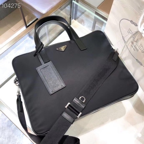 Replica Prada AAA Man Handbags #1156110 $132.00 USD for Wholesale