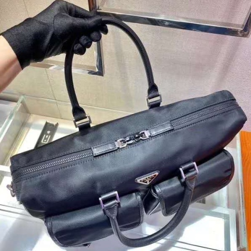 Replica Prada AAA Man Handbags #1156118 $150.00 USD for Wholesale
