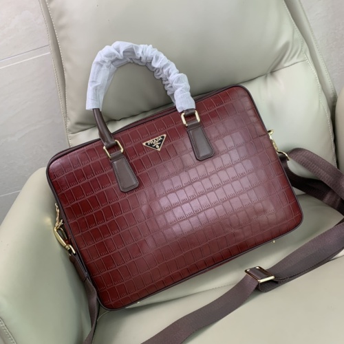 Prada AAA Man Handbags #1156121 $160.00 USD, Wholesale Replica Prada AAA Man Handbags