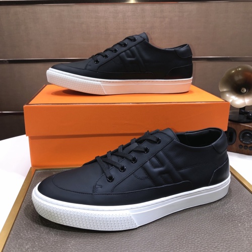 Replica Hermes Casual Shoes For Men #1156174 $108.00 USD for Wholesale