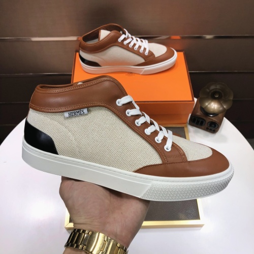 Replica Hermes Casual Shoes For Men #1156183 $102.00 USD for Wholesale