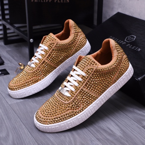 Replica Philipp Plein Casual Shoes For Men #1156244 $88.00 USD for Wholesale